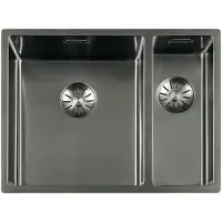 Lorreine Royal Series spoelbak gun metal 3415-SP