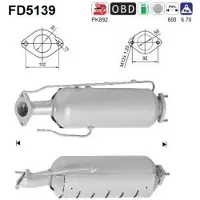 As FD5139 Roetfilter (DPF)