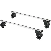 Twinny load Dakdragerset Twinny Load Aluminium A38 voor o.a. HYUNDAI, KIA, NISSAN, SSANGYONG