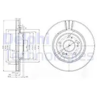 Delphi Remschijf BG3747