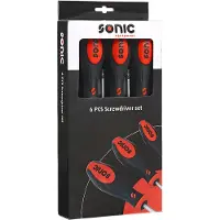 Sonic Schroevendraaierset TX in gekleurde doos 6-dlg.