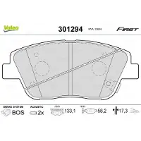 Valeo 301294 Remblokken