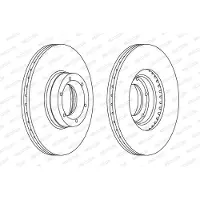 FERODO DDF1067 Remschijf
