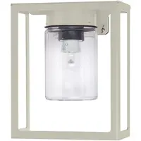 Roger Pradier Hugy buitenlamp Silk Grey | Clear glass