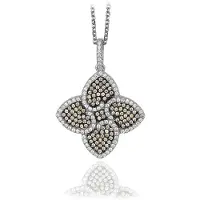 Orphelia Dames 925 Sterling Zilveren Ketting met Hanger - Zilver ZH-4837