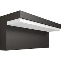 Philips myGarden - LED Wandlamp buiten 22x8 cm, 4000 K, 4,5 W, antraciet 915005378302