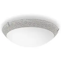 Philips myLiving Ballan plafonnière 26cm (bronskleur motief)