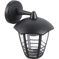 Rabalux 8617 Buitenwandlamp Marseille, E27, zwart, standaard, IP44, 23 cm