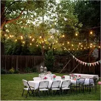 Eko-Light Buitenlichtketting Garlanda, zwart, IP44, 10 m, 10-lamps. Girlanda, zwart, Kunststof, Jong wonen