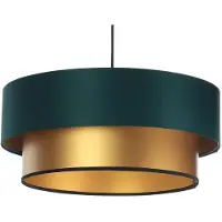 Maco Design Hanglamp Dorina, dimbaar, groen, Woon-/ Eetkamer, Kunststof, Modern, Hanglamp