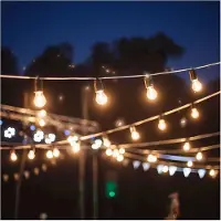 Eko-Light Lichtketting Girlanda IP44 zwart 15 m zonder lampjes, zwart, Kunststof, Jong wonen