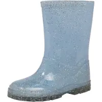 Beck Regenlaarzen lichtblauw / zilver