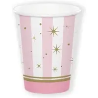 Witbaard Feestbeker Twinkle Toes Meisjes Karton 266 Ml 8 Stuks