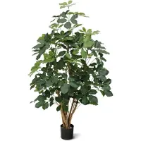 Maxifleur Kunstplanten Schefflera Exotica kunstplant 120cm - FR - brandvertragend