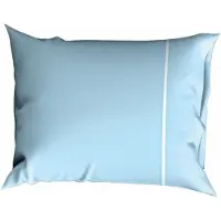 Cascina Colorini Kussenslopen Divina Bleu Wit (Percal) (set van 2)
