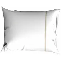 Cascina Colorini Kussenslopen Divina Wit Sand (Percal) (set van 2)