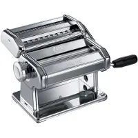 Marcato Atlas 150 - Pastamachine met Verwisselbare Kop - Chroom/Aluminium
