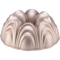 Heirol bakvorm in gegoten aluminium Regenboog