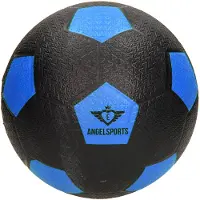 Engelhart Straatvoetbal Maat 5 – Rubberen Voetbal Blauw – Trainingsvoetbal – Outdoor Sportbal – Voetbal voor Straatgebruik –