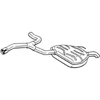 Bosal 235-195 Einddemper