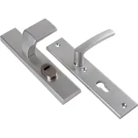 Ami Veiligheidsbeslag Voordeurgarnituur compleet ovaal PC55 SKG*** F1 aluminium