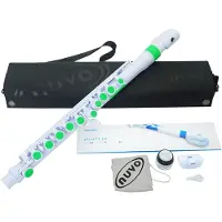 NUVO jFlute 2.0 Outfit White and Green