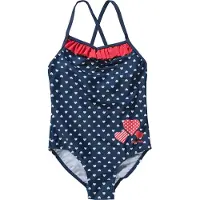 Playshoes Badpak navy / rood / wit