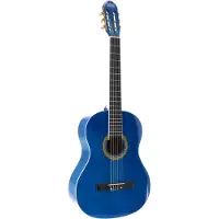 Lapaz 002 BL 4/4-formaat klassieke gitaar blauw