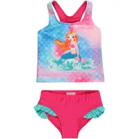 Playshoes Bikini lichtblauw / goudgeel / pink