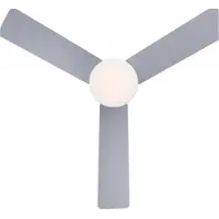 WESTINGHOUSE Alta Vista LED Plafondventilator met lamp & Afstandsbediening 105 cm - 3 Bladen - Zilver/Wenge