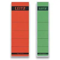 Leitz Rugetiket 1643 38x190mm zelfklevend groen - 4 stuks