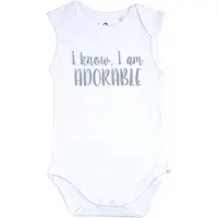 Fun2Wear Romper Adorable White Maat 74