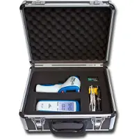 Peaktech 8104 - meetapparatuur set - thermometer 2 kanaals - thermokoppel - infrarood thermometer - temperatuur - dauwpunt