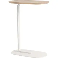 Muuto Relate Bijzettafel Solid Oak|Off-White | 73.5 cm