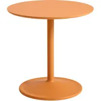 Muuto Soft Side Tafel Orange Laminate|Orange | Ø 48 H: 48 CM | Ø 18.9" H: 18.9"