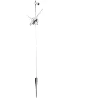 Nomon Punto Y Coma Wall Clock i - Chromed Steel