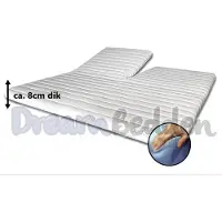 Bamboo Splittopper 200x220 Koudschuim HR55 Exclusive Anti Allergie Ca. 8cm dik