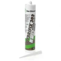 Den Braven Hybrifix 302 Grijs 290 ML - Koker