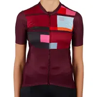 Sportful Idea W Fietsshirt Dames - Lichtgewicht ademend polyester - Rood - Maat XXL
