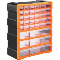 Monzana Opbergsysteem met 39 Lades 47,5x38x16cm voor Gereedschap