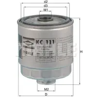MAHLE ORIGINAL KC 111 Brandstoffilter