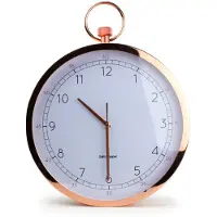 Salt&Pepper S&P ZONE Stopwatch - Klok - Rond - Glas -Ø38 cm - Rose Goud