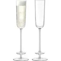 LSA International Champagneglas L.S.A. Champagne Transparant 130 ml (2-Delig)