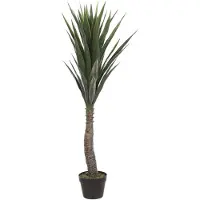 Mica Decorations | Kunstplant Yucca polyester groen x120 cm kunstplanten | NADUVI