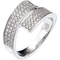 Orphelia RD-3373/60 - Ring - 18 Karaat Witgoud / Diamant 0.52 ct