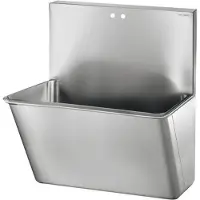 Delabie Medische scrub met hoge spatwand
