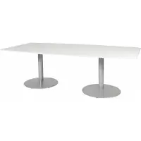 Schaffenburg Vergadertafel - Linesto 240x120 tonv. grijs - alu frame