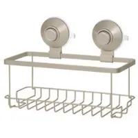 IDesign Doucherek iDesign Everett Push Lock Caddy Met Zuignap Beige