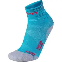 UYN Sokken Women Free Run Turquoise Coral-Schoenmaat 35 - 36