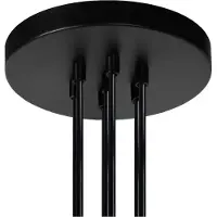 Lucide FIX - Hanglamp - 7xE27 - Zwart